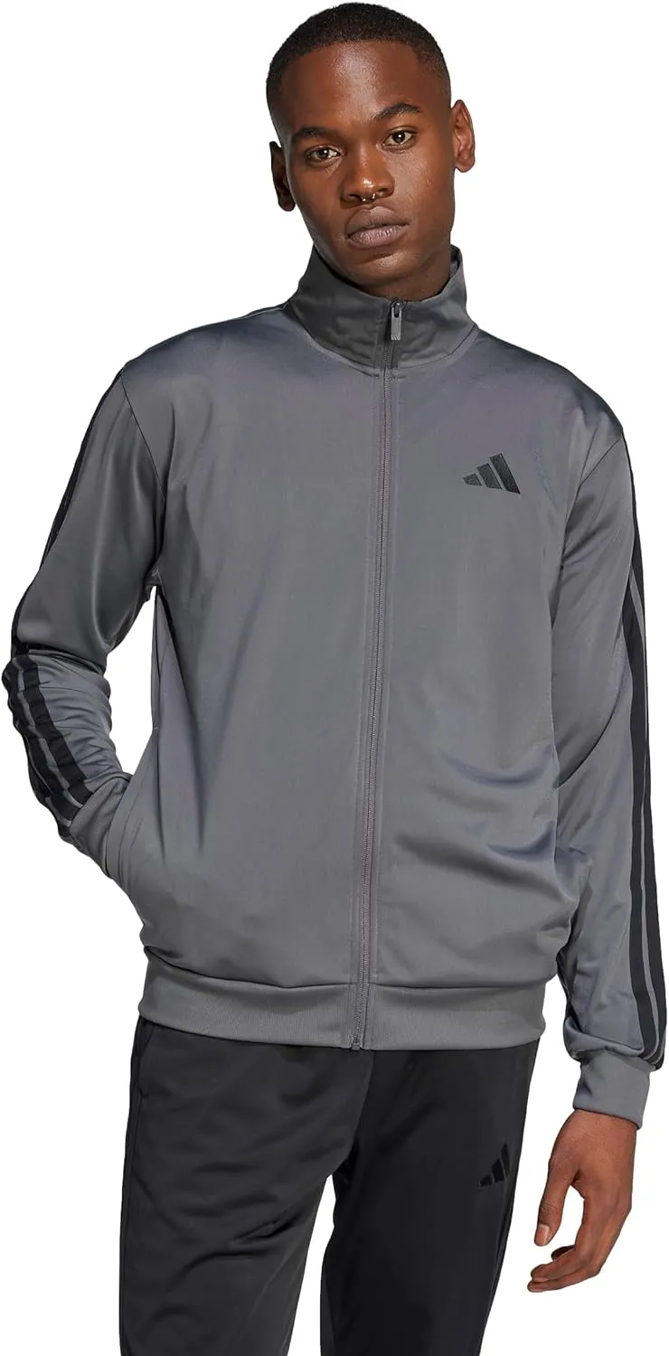 adidas Men's 3-Stripes Tricot Track Top