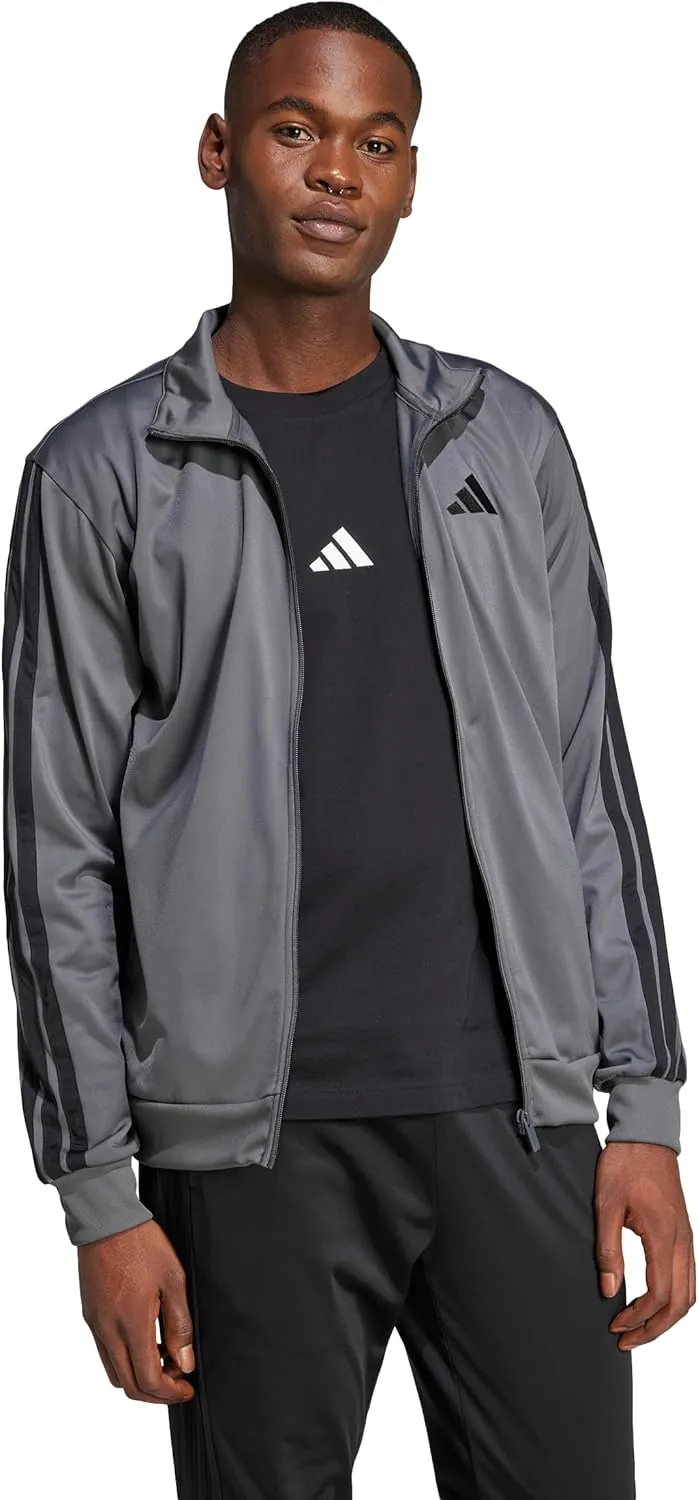 adidas Men's 3-Stripes Tricot Track Top