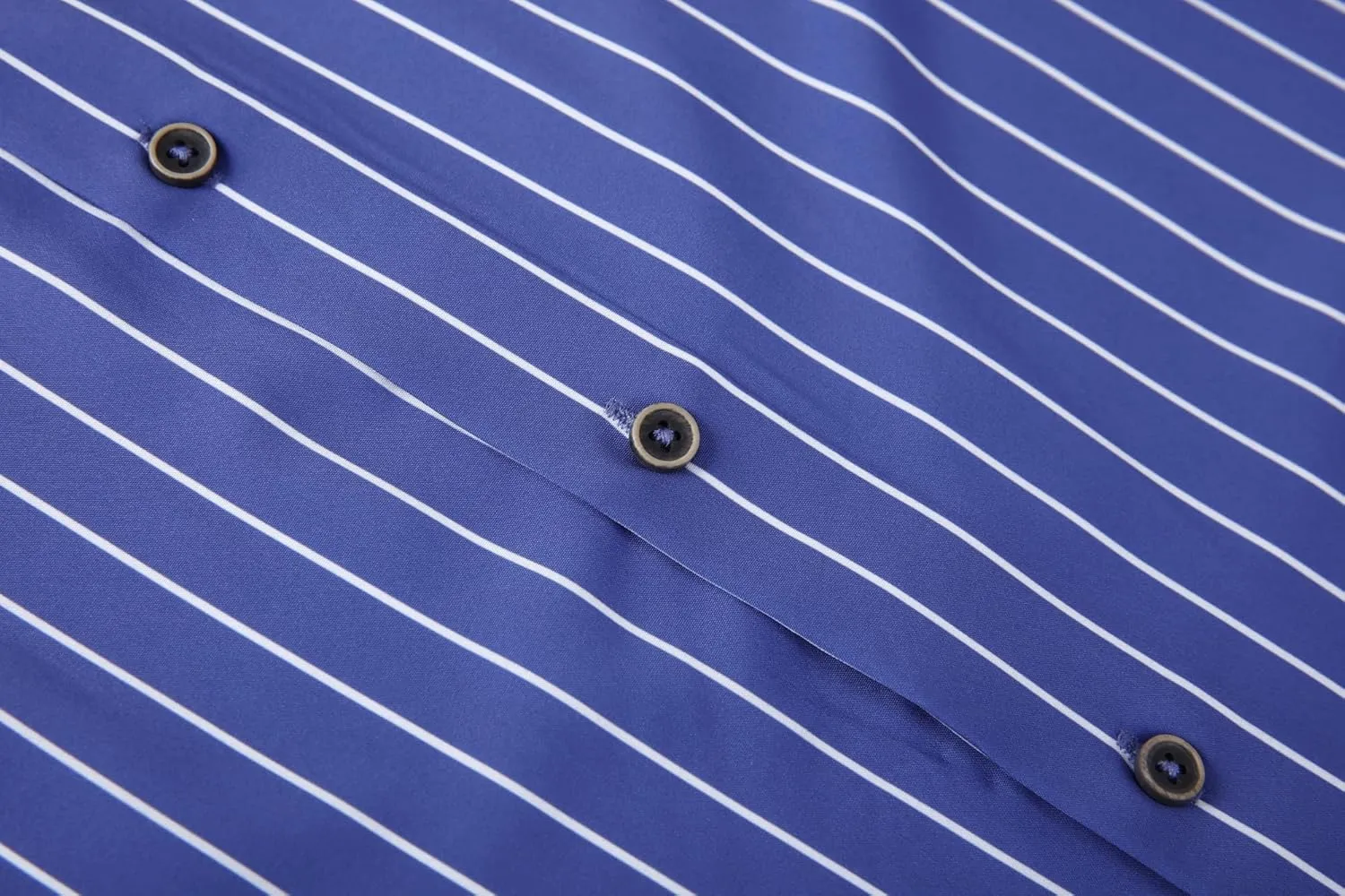 Alex Vando Mens Button Down Shirts Wrinkle Free 4-Way Stretch Print Business Casual Shirt