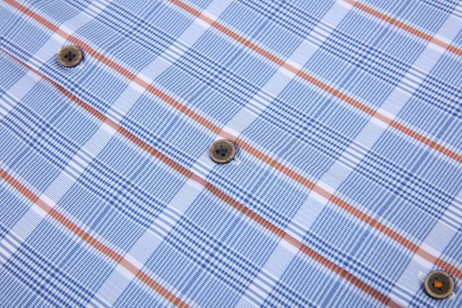 Alex Vando Mens Button Down Shirts Wrinkle Free 4-Way Stretch Print Business Casual Shirt