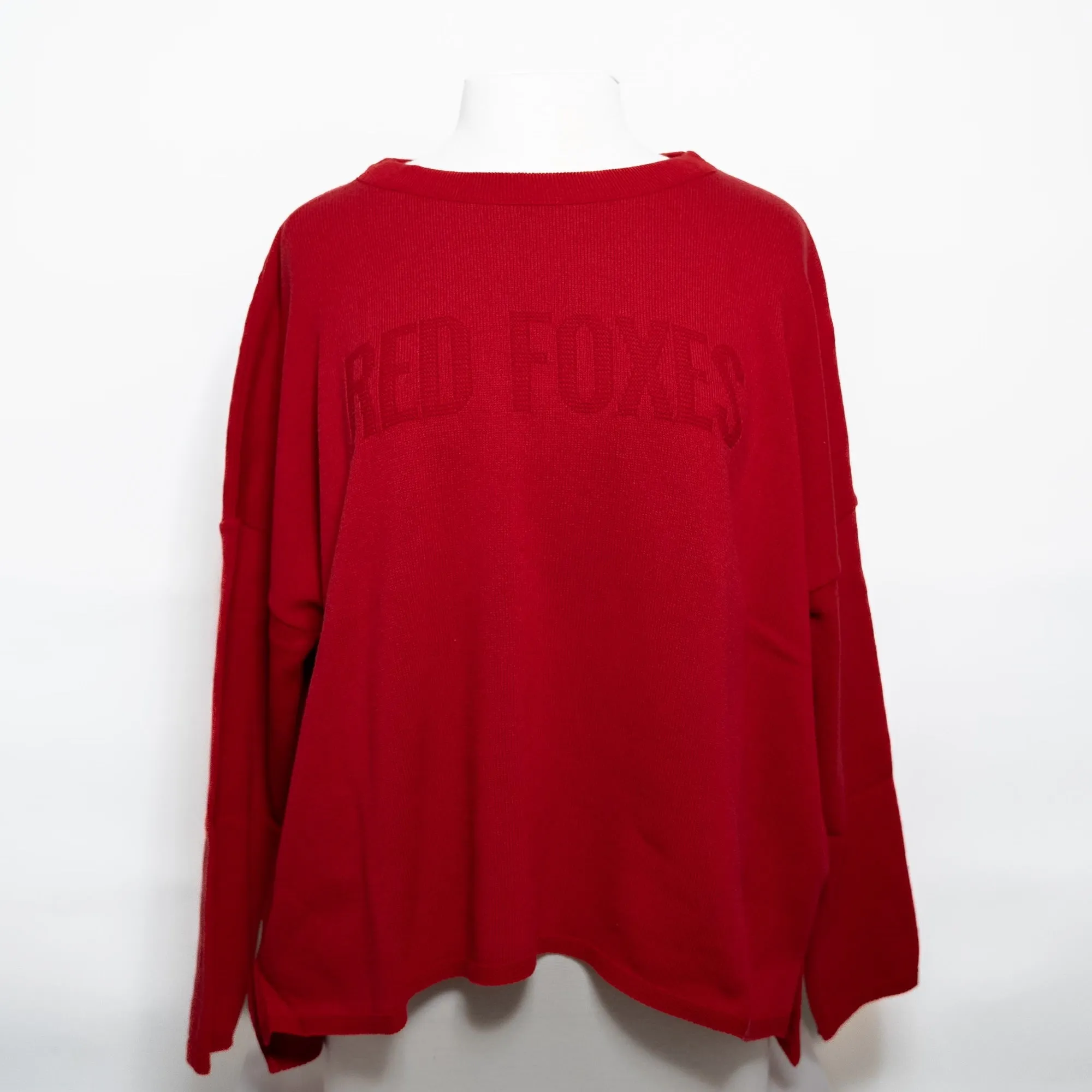 Embossed Jacquard Knit Sweater