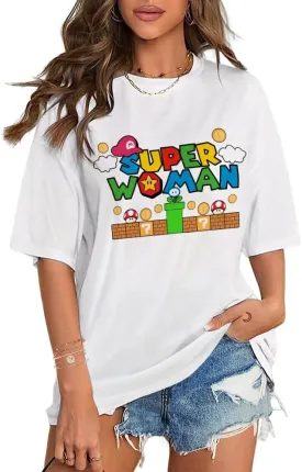 Flafens T Shirts for Women Graphic Tees Cute Shirts Cotton Fit Short Tshirts