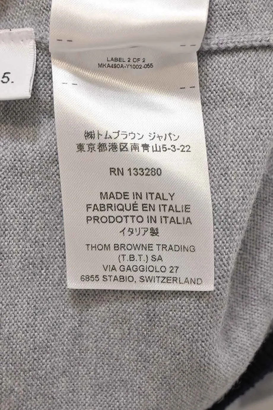 [MW162] Thom Browne | Tops