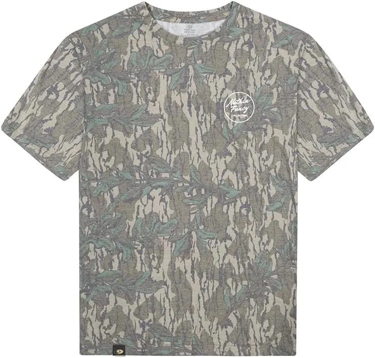 Nuthin Fancy CO Graphic Logo Tee, Classic T-Shirt with Bold Back Logo Design