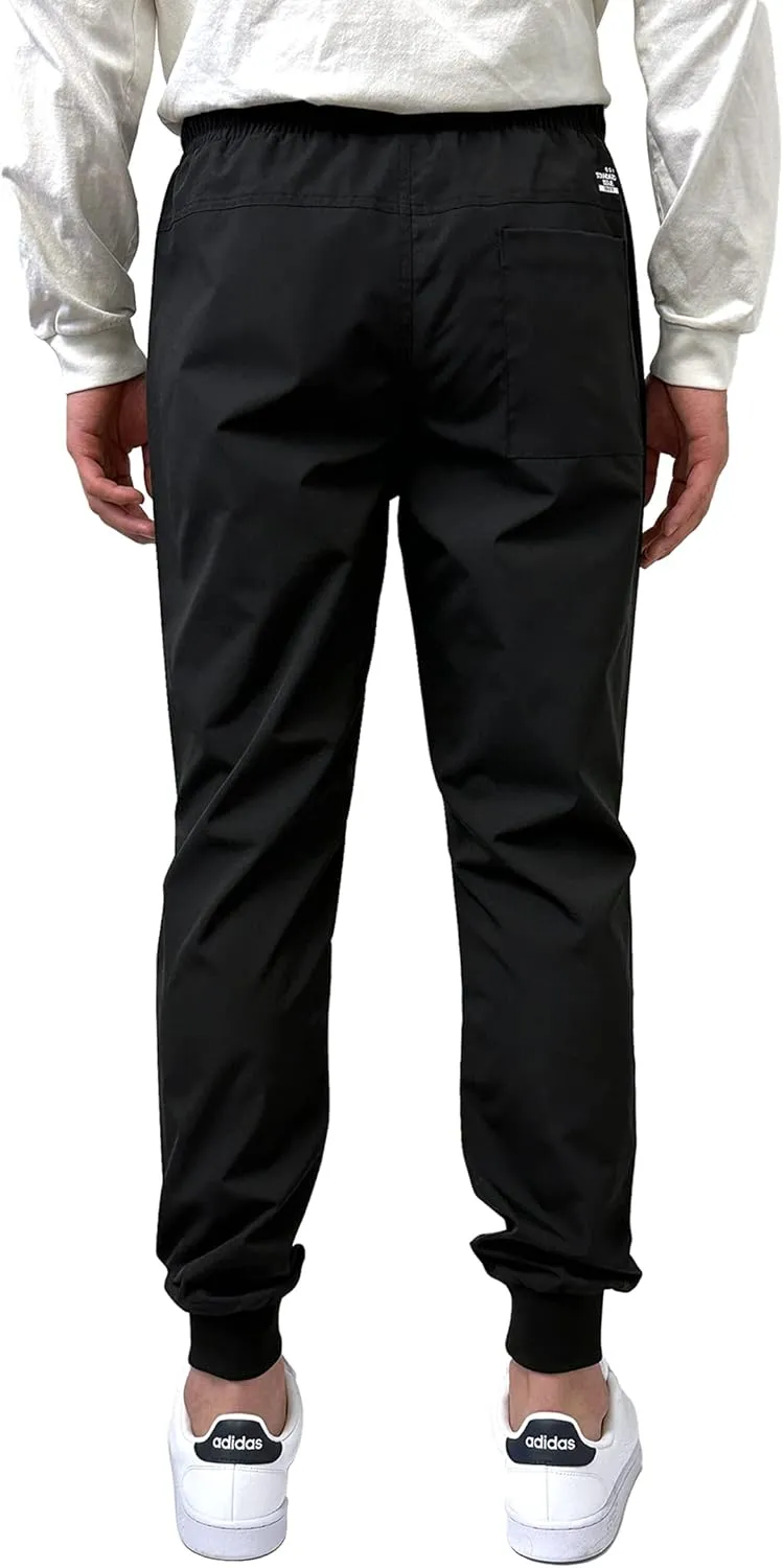 Southpole Men's Basic Tech Woven Track Jogger Pants, Quick Dry, Lightweight, Stretchable