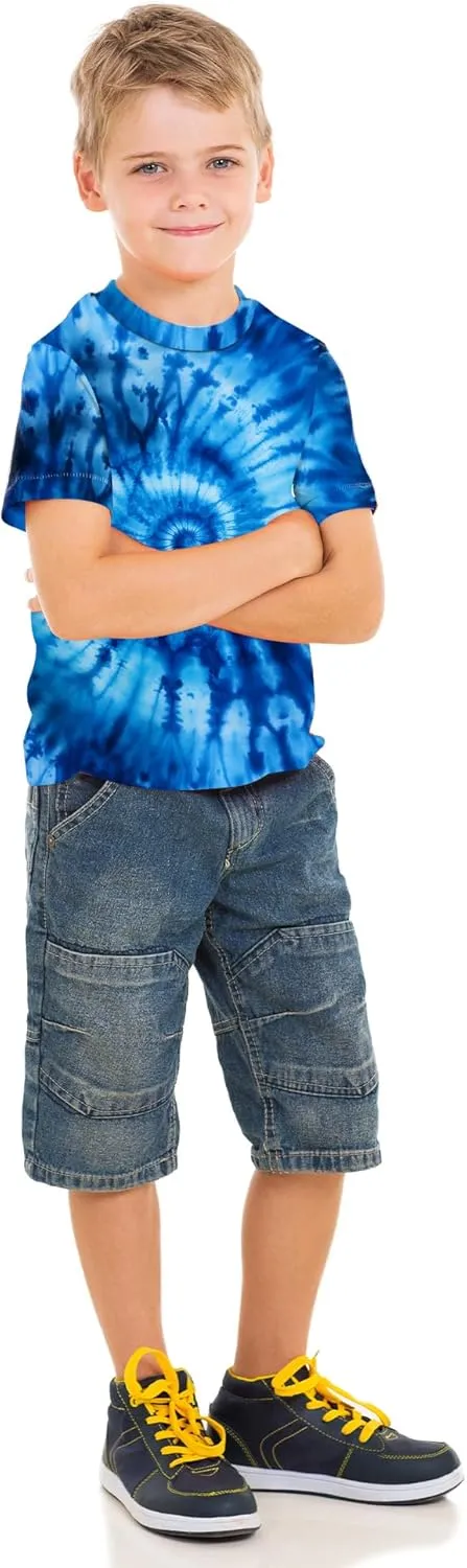 Tiannee Printed Boys T-Shirt, Kids' T-Shirt for Boys, Lightweight Tee for Kids