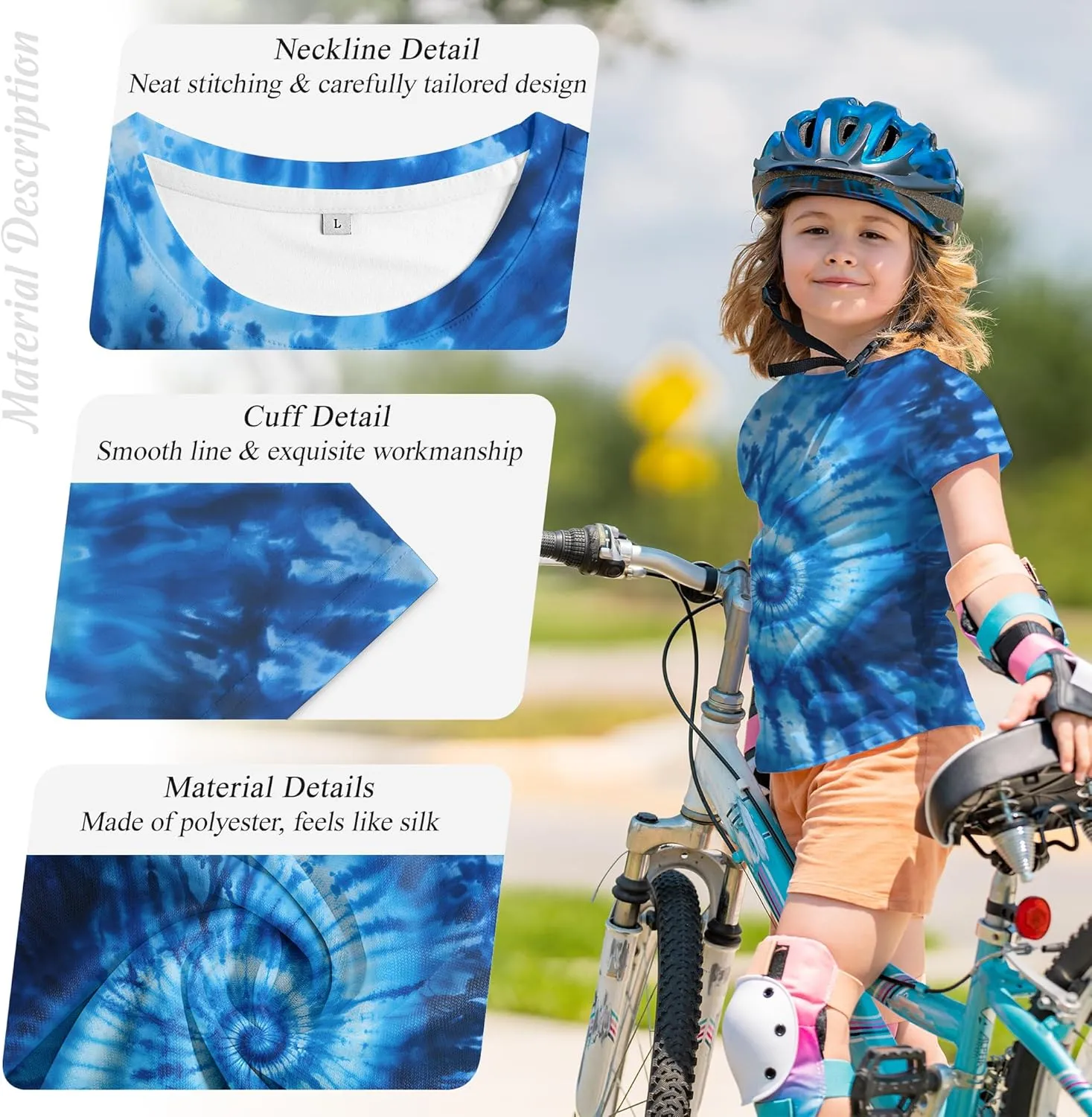 Tiannee Printed Boys T-Shirt, Kids' T-Shirt for Boys, Lightweight Tee for Kids