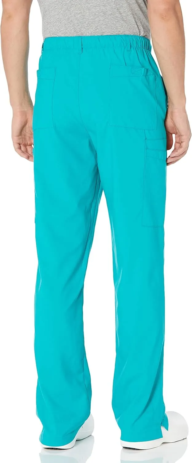 WonderWink Men's Flat Front Cargo Scrub Pant